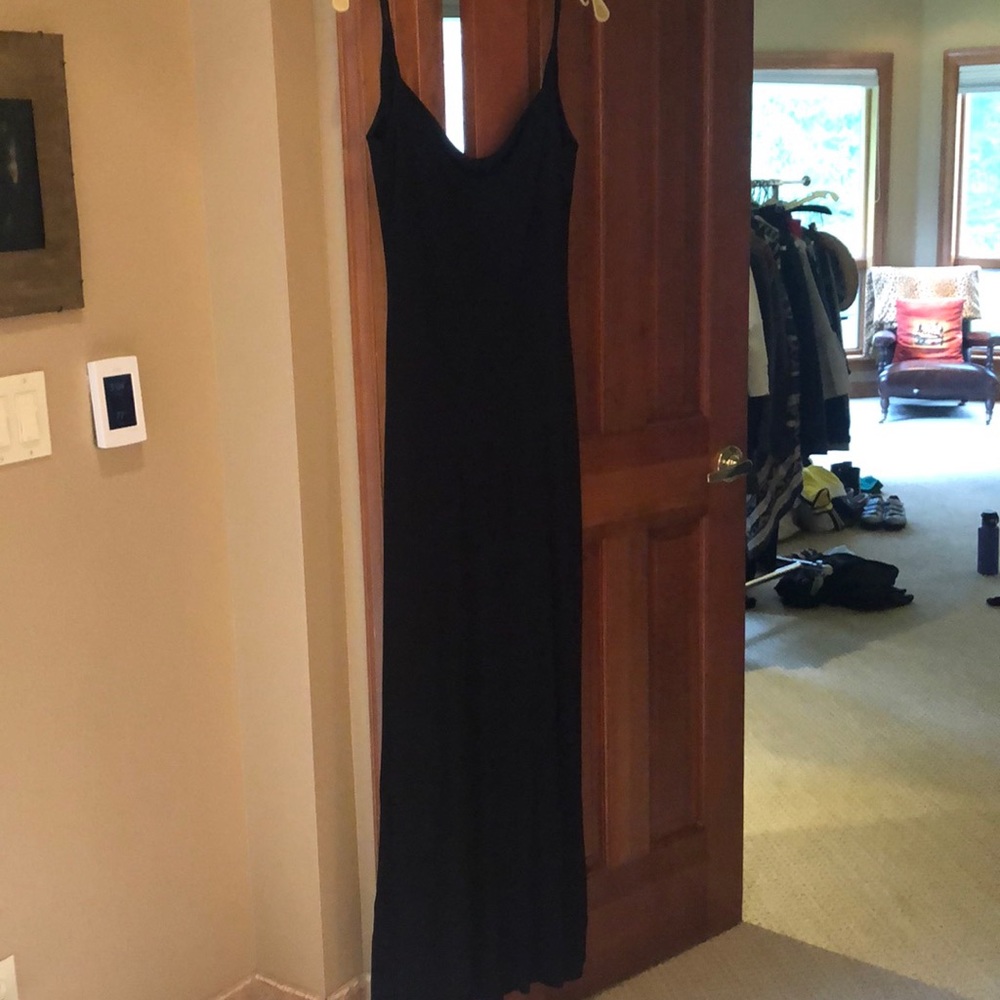 Long black dress